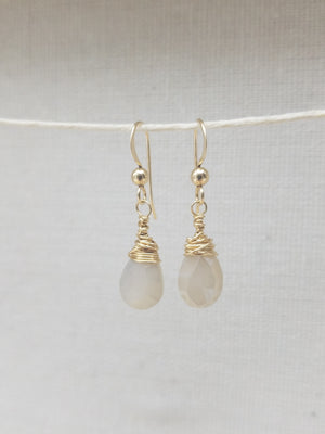 Silverite Angel Earrings