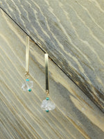Herkimer Diamond Descent Earrings