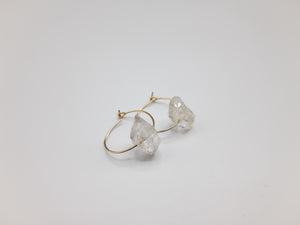 Herkimer Diamond Hoops