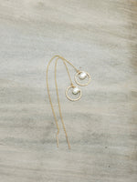 Pearl Passage Threader Earrings