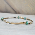 Emerald Trinity Bracelet