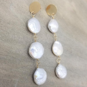 Selene Cascade Earrings