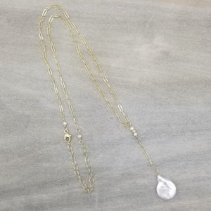 Lona Lariat Necklace