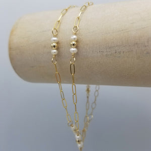Elara Double Wrap Chain Bracelet