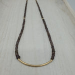 Amara Wrap Bracelet or Necklace with Color Change Garnet