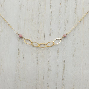 Adele Choker with Rhodonite