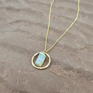 White Opal Passage Necklace
