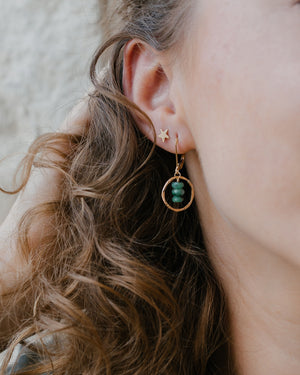 Emerald Passage Earrings